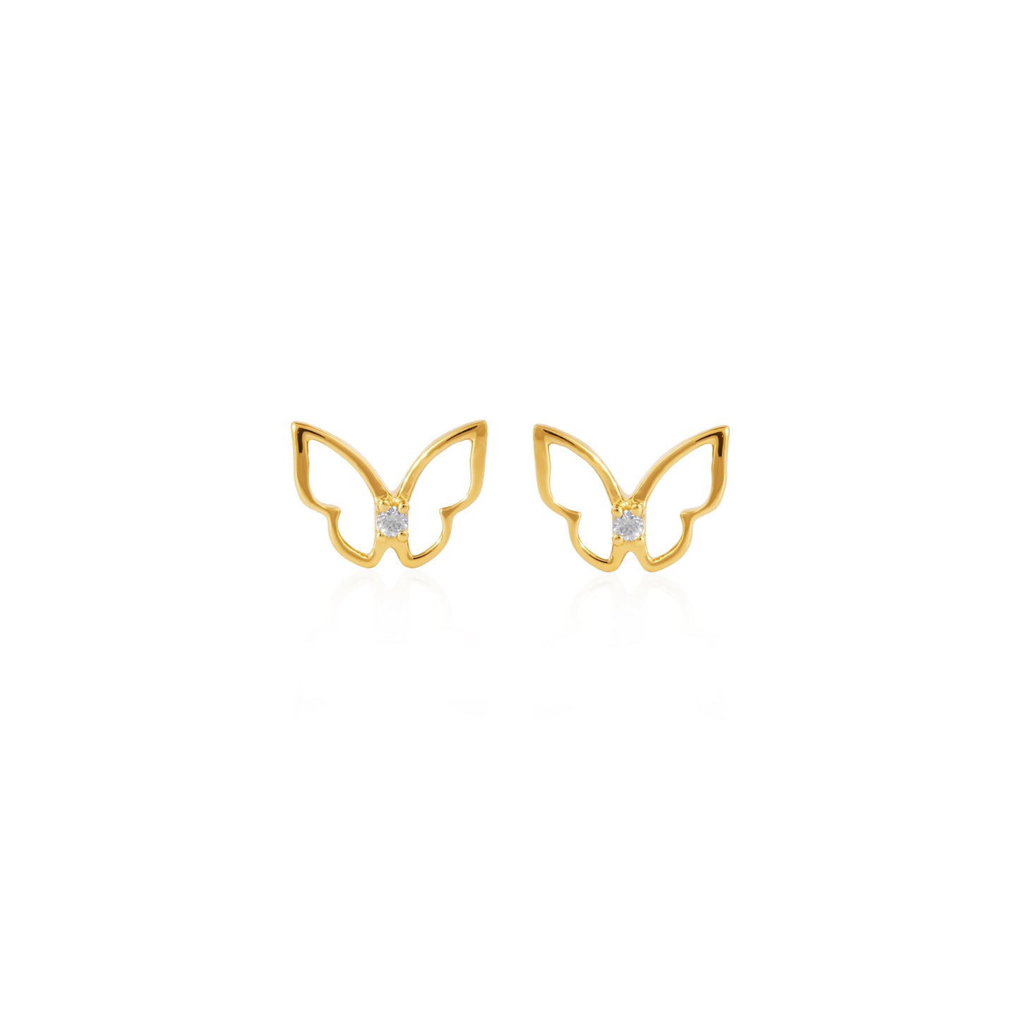 BUTTERFLY BLISS DIAMOND STUDS