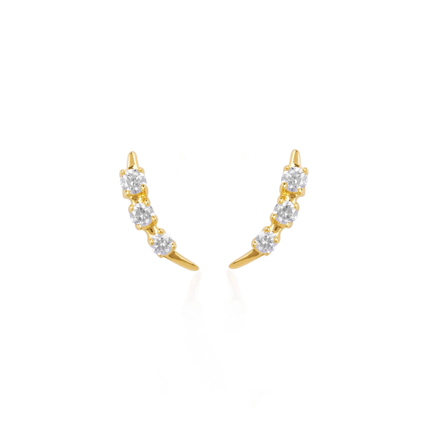 TRINITY DIAMOND STUDS