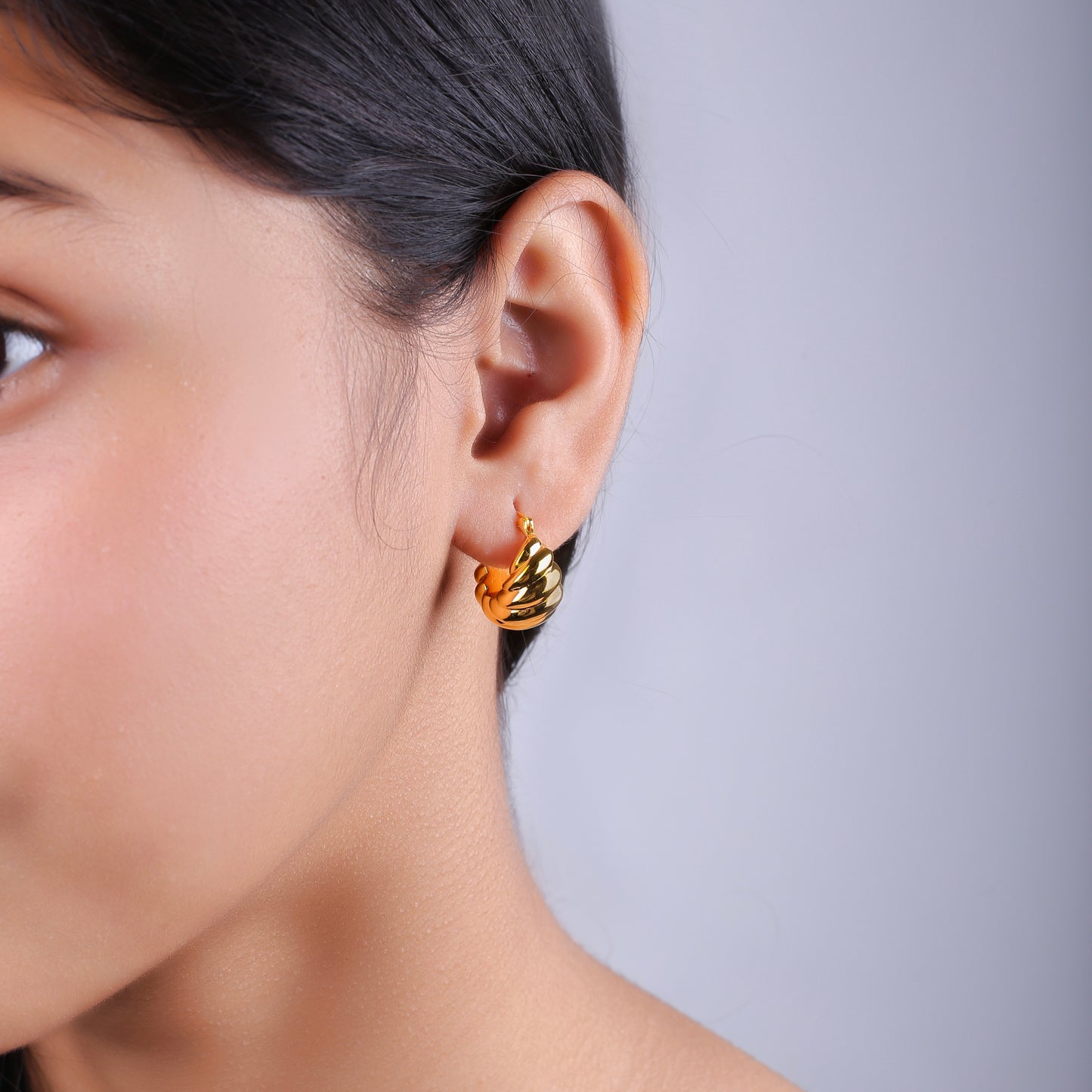 LUMINA TWINE HOOPS