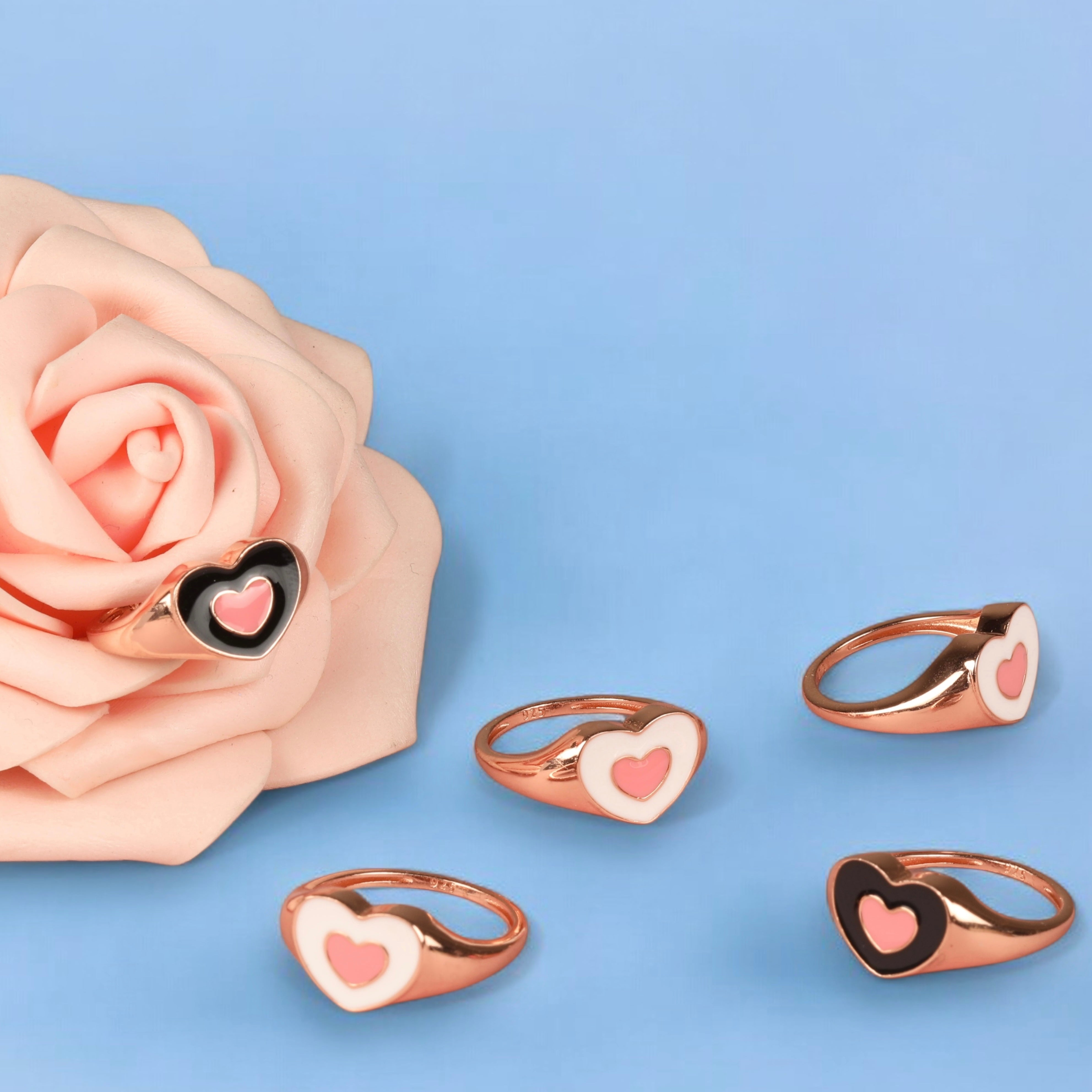 Rose Gold Finish