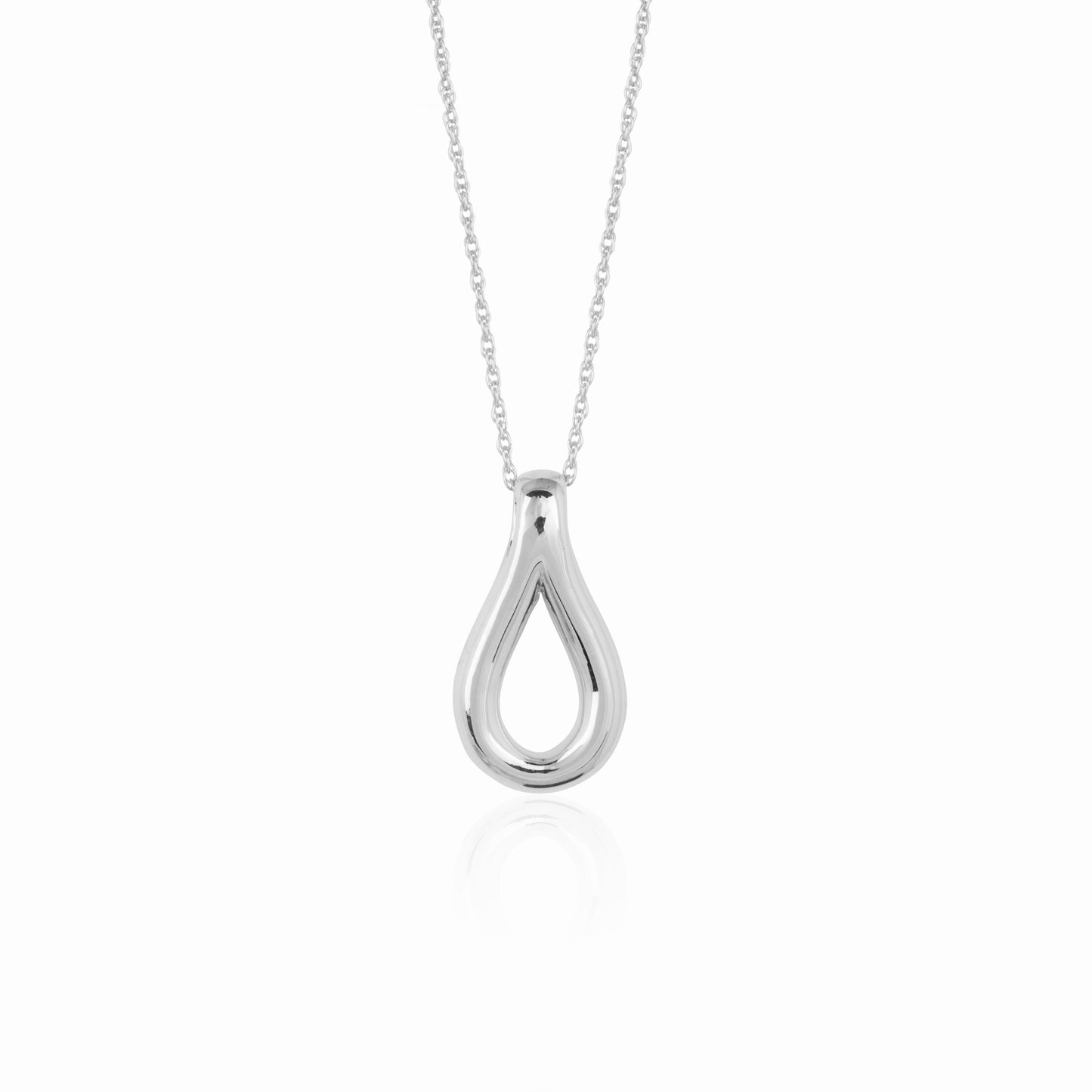 AURORA TEARDROP PENDANT NECKLACE