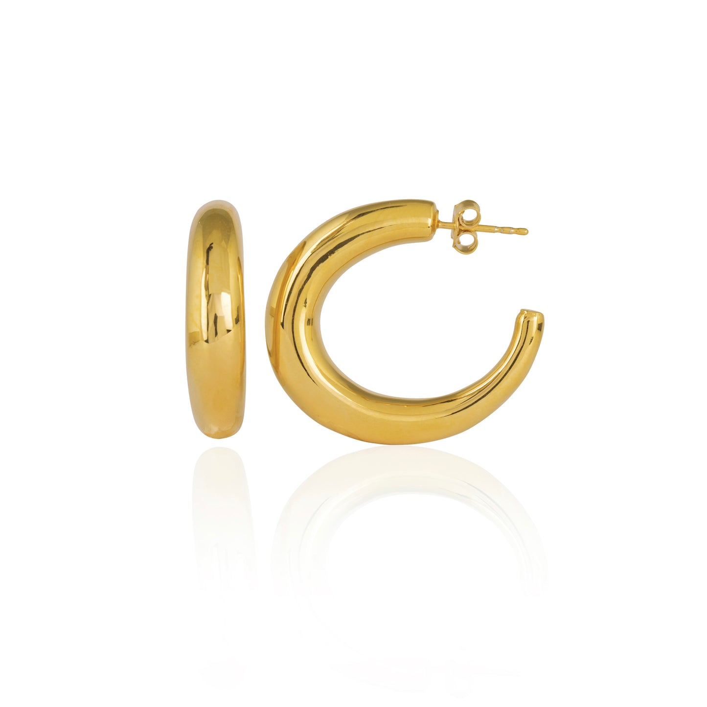 CELESTIAL CRESCENT HOOPS