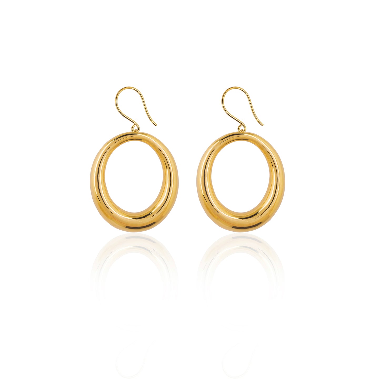 SERENE OVAL EARRINGS