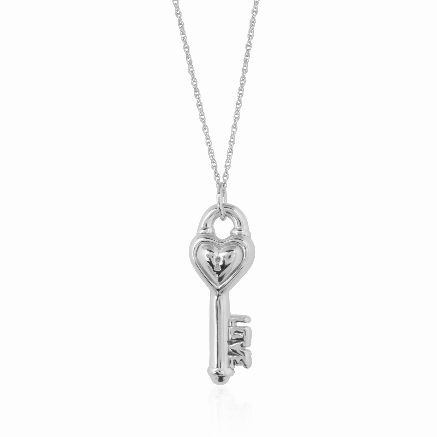 CUPID'S KEY PENDANT NECKLACE