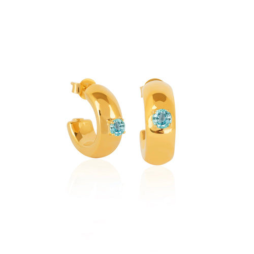 AQUA JEWEL EARRINGS