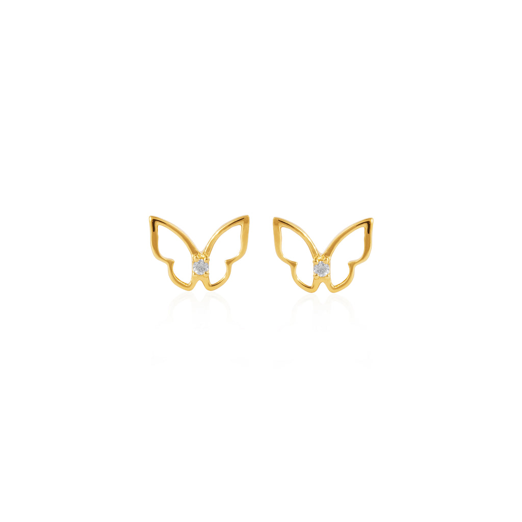 BUTTERFLY BLISS DIAMOND STUDS