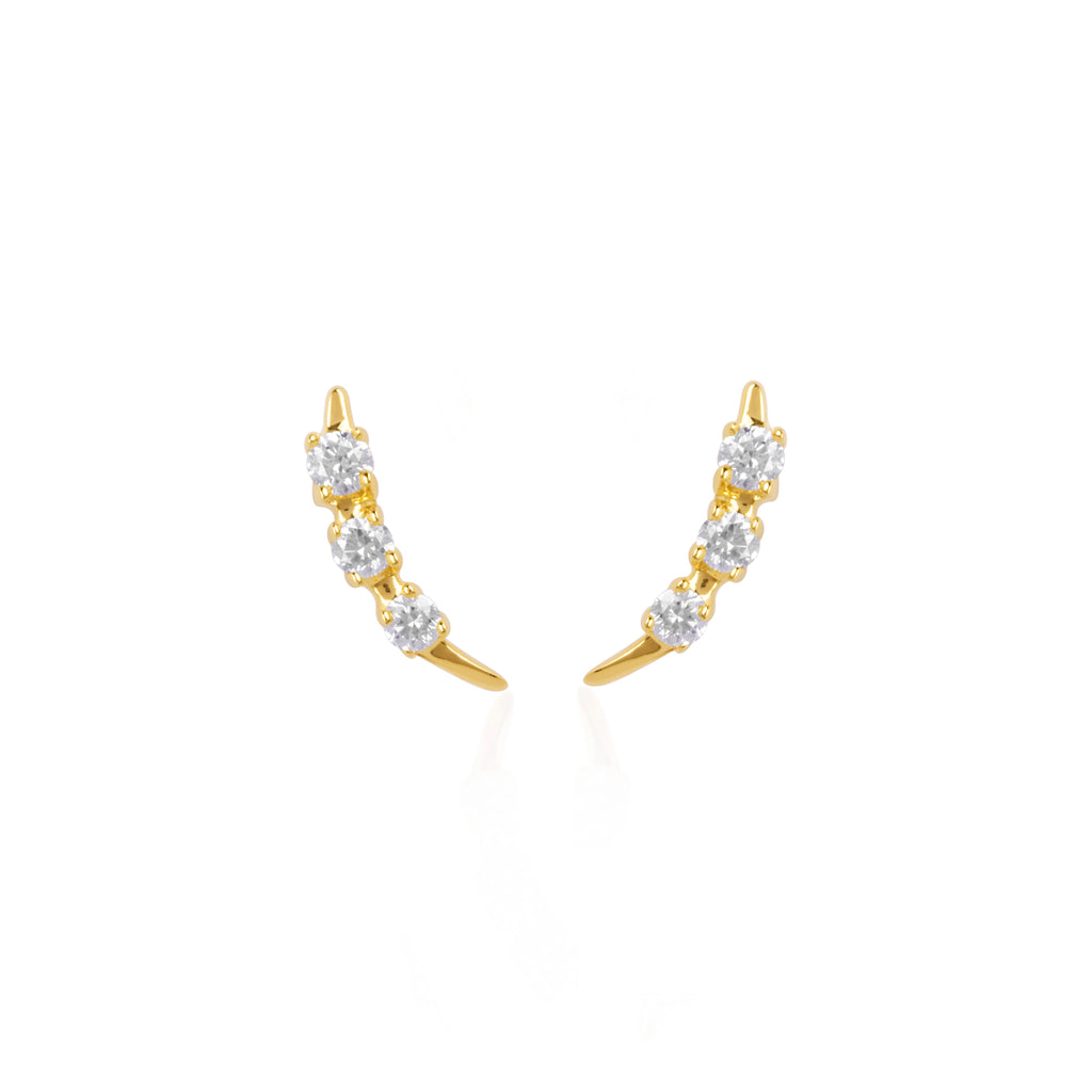 TRINITY DIAMOND STUDS