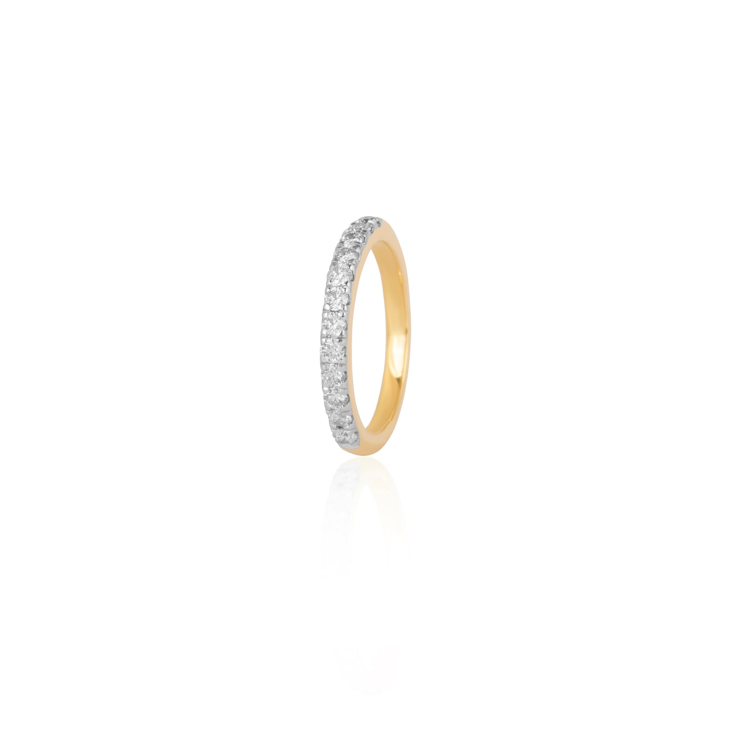 HALF ETERNITY DIAMOND RING