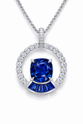 Directional Sapphire pendant