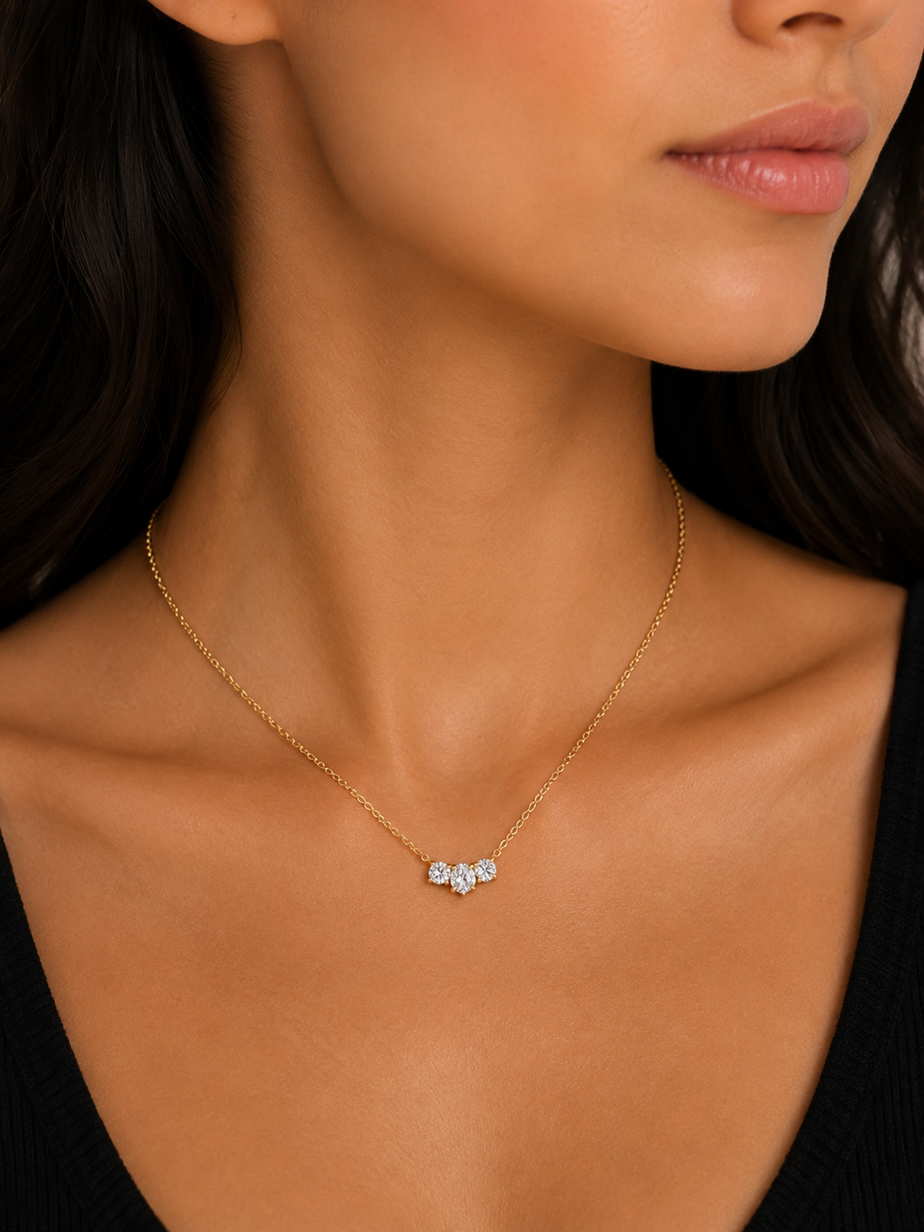 Trinity Oval pendant