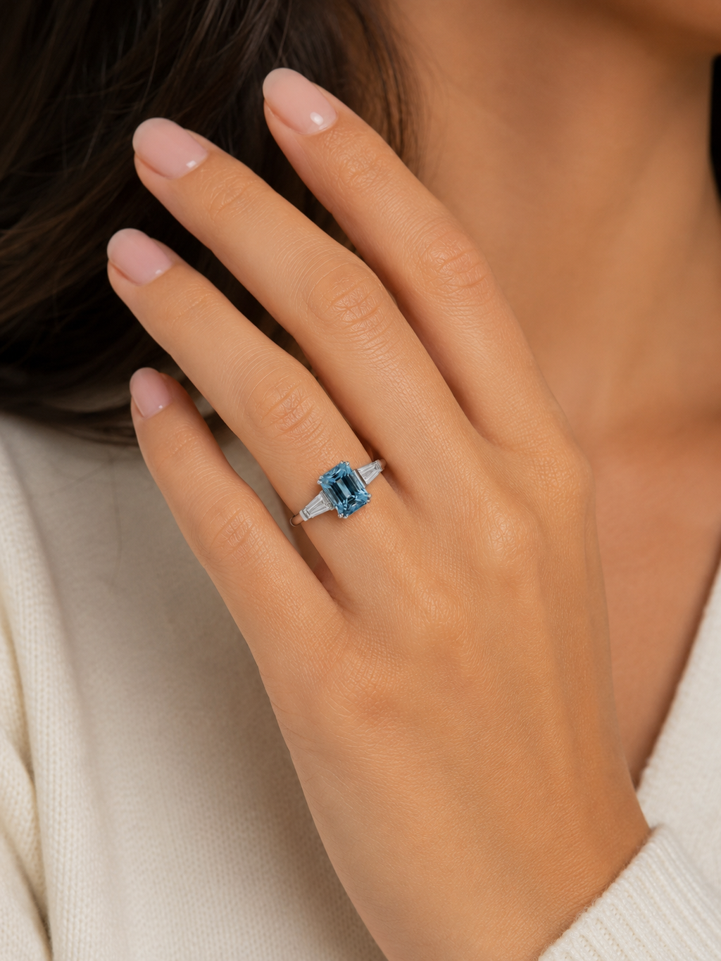 Imperial Ice Trilogy ring