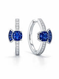 Directional Sapphire earrings