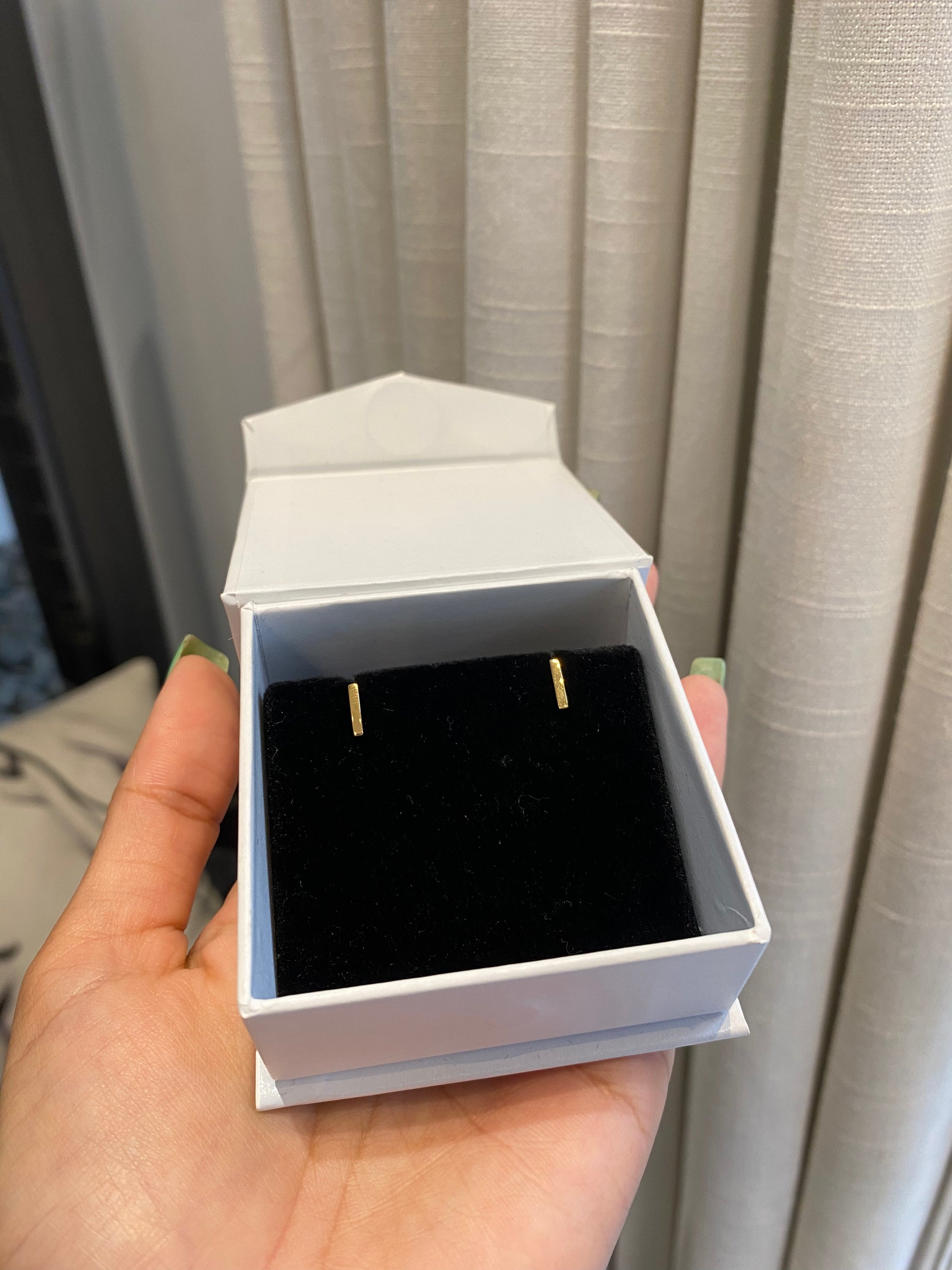GOLD BAR STUDS