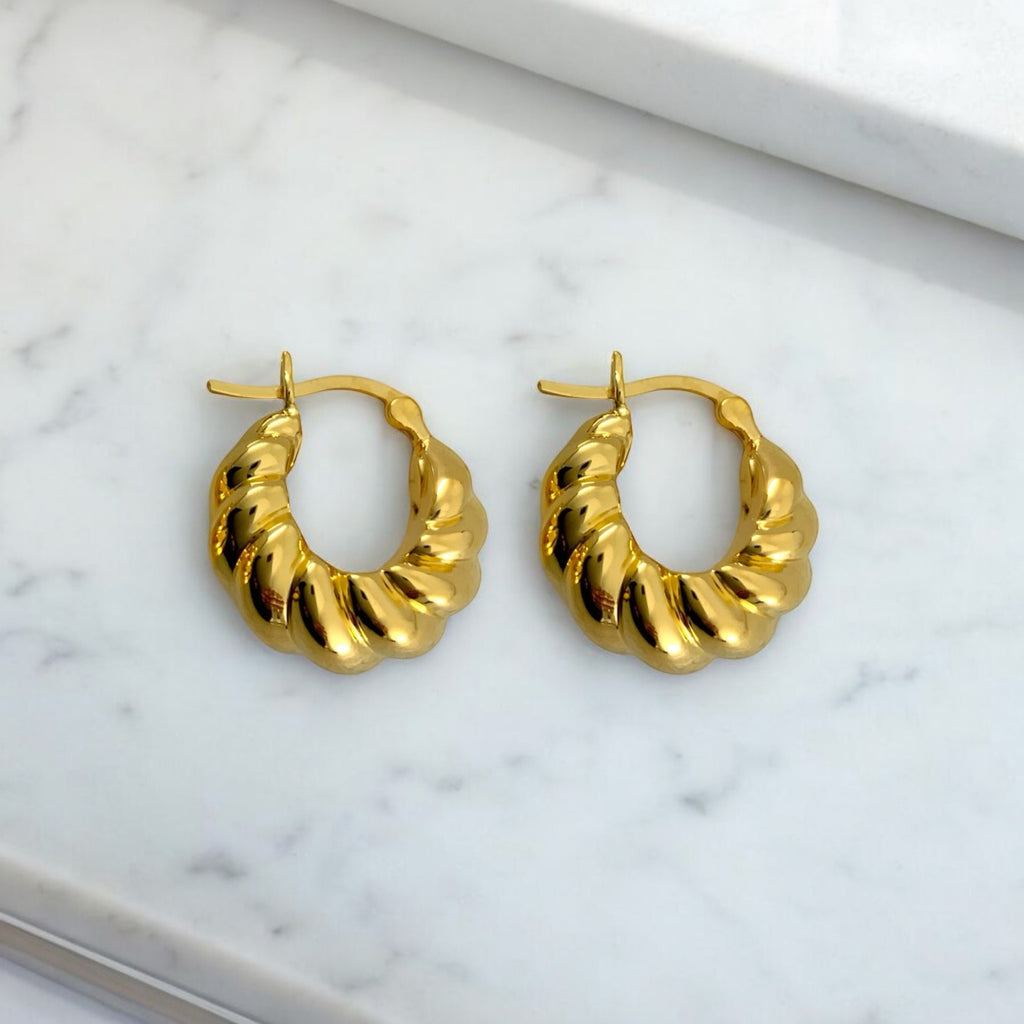 LUMINA TWINE HOOPS