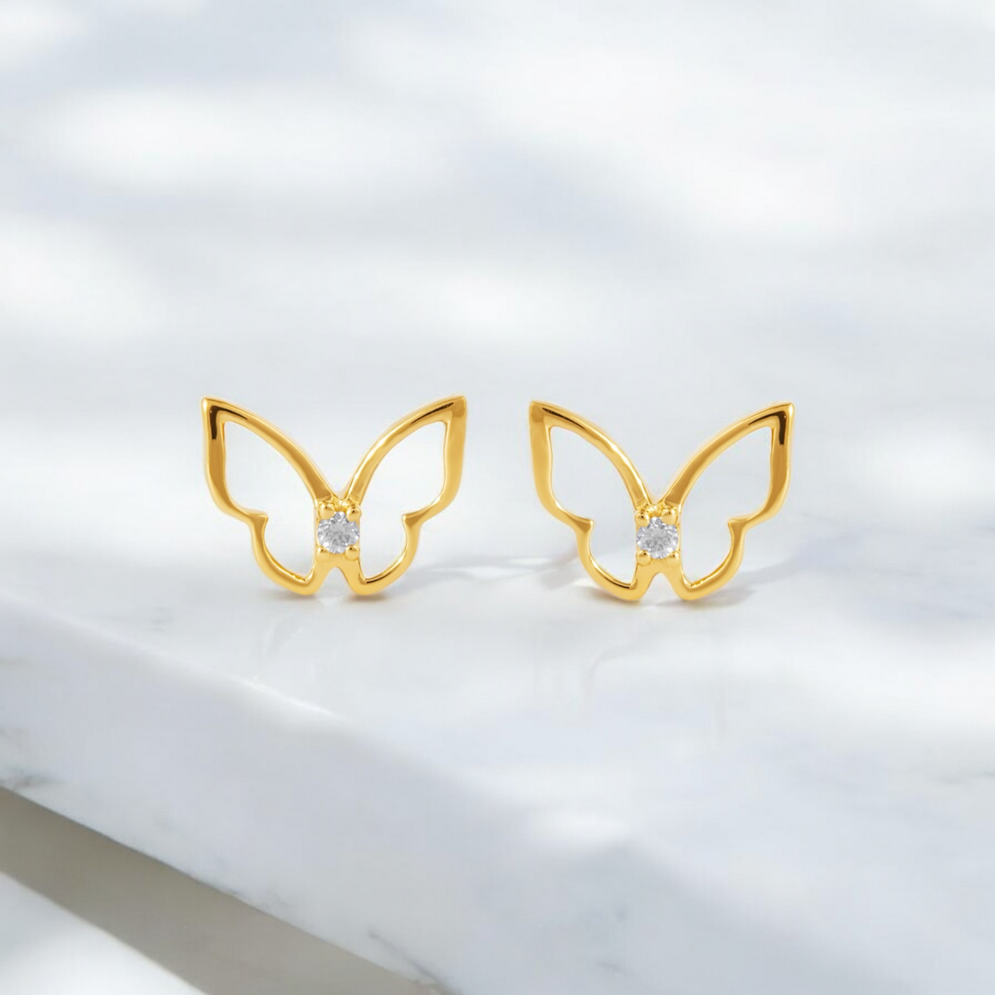 BUTTERFLY BLISS DIAMOND STUDS