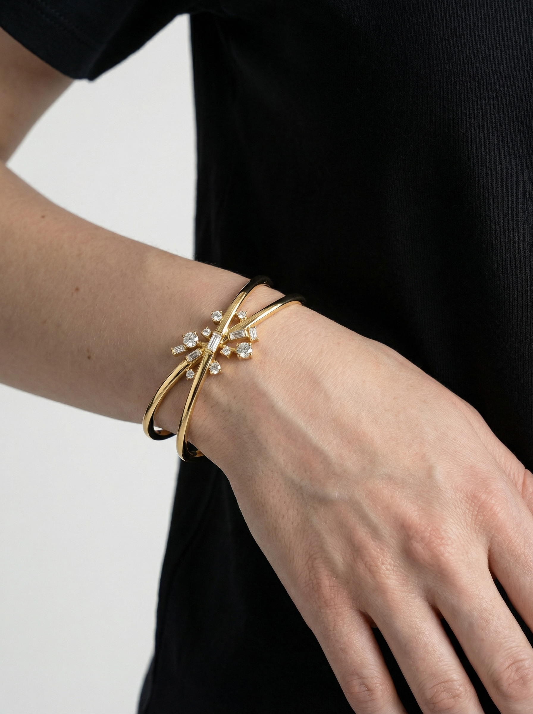 The Scattered Celestial Cuff bracelet