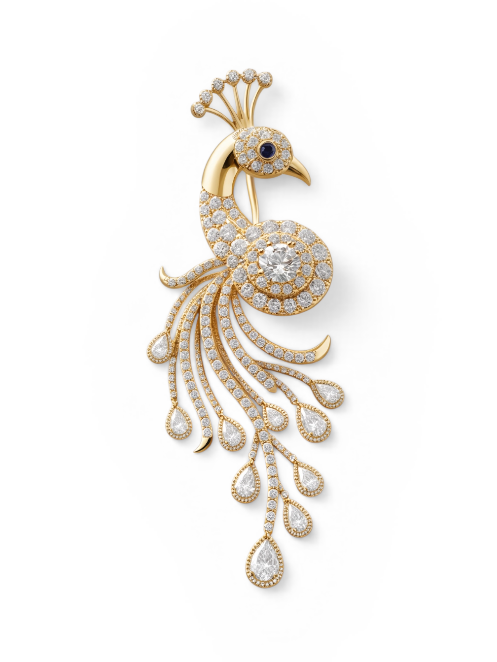 The Pavo Imperial brooch