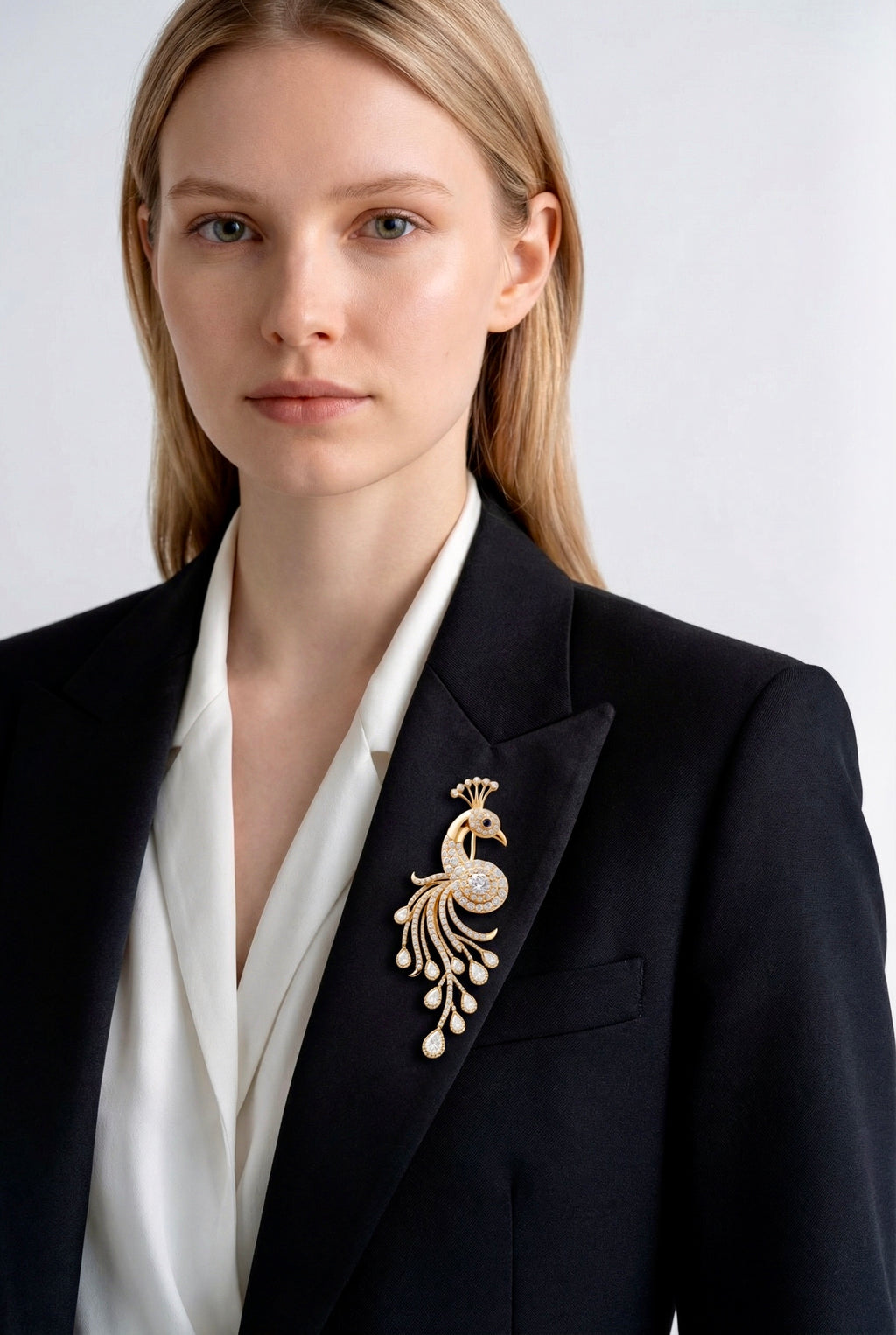 The Pavo Imperial brooch