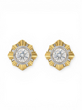 The Deco Sunburst earrings