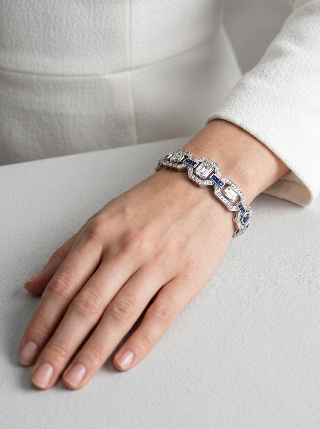 The Midnight Deco bracelet