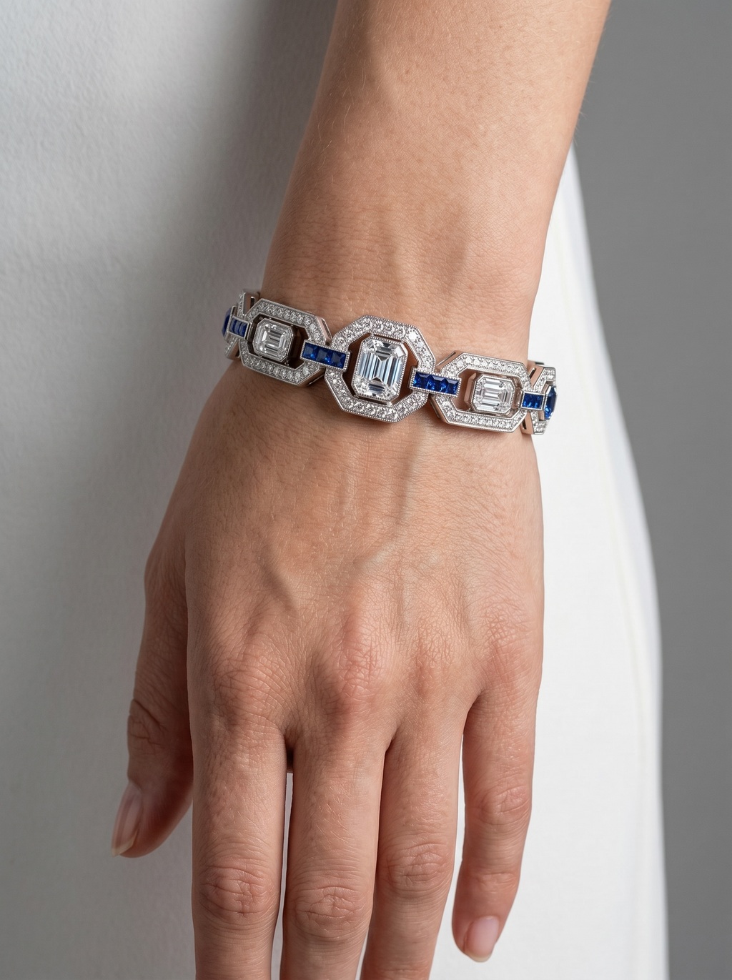The Midnight Deco bracelet