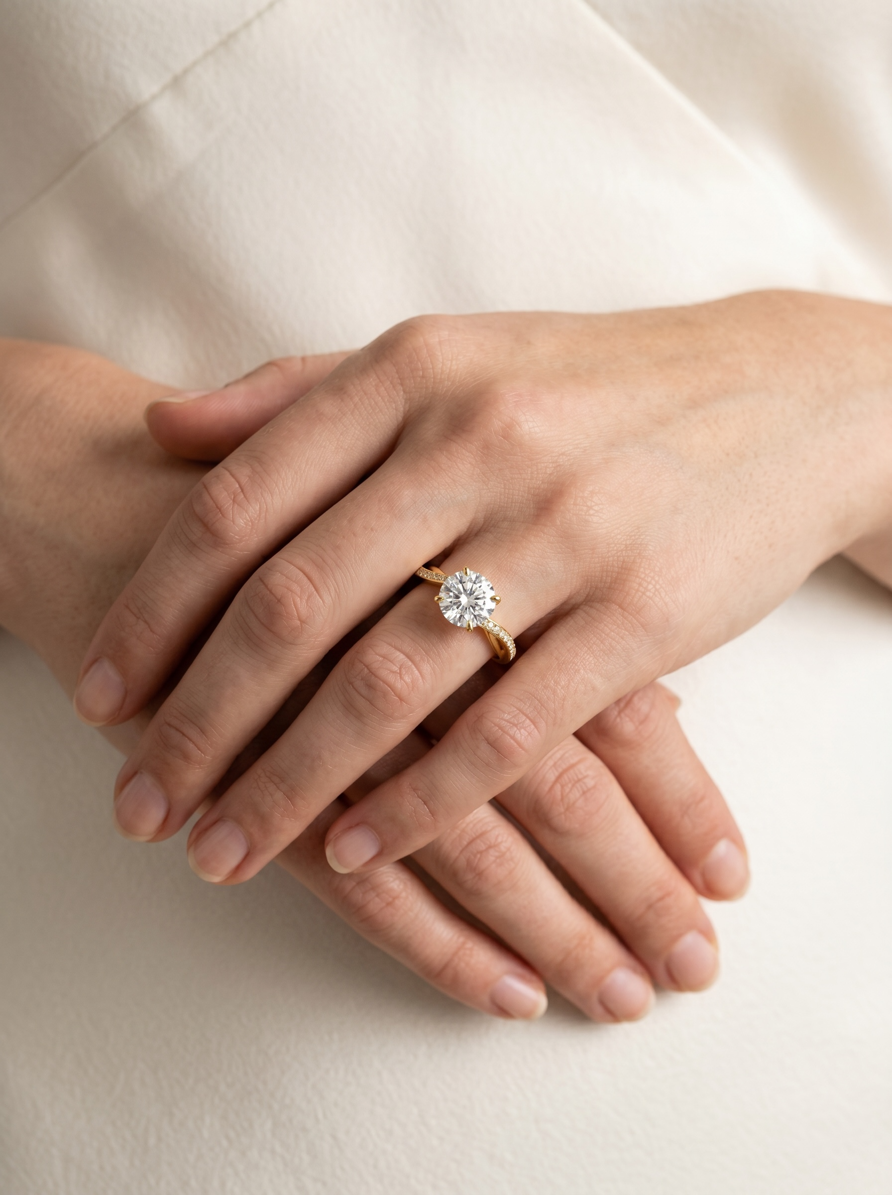 The Infinity Solitaire ring