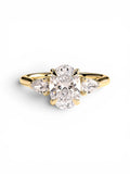 The Oval Trilogy Solitaire ring