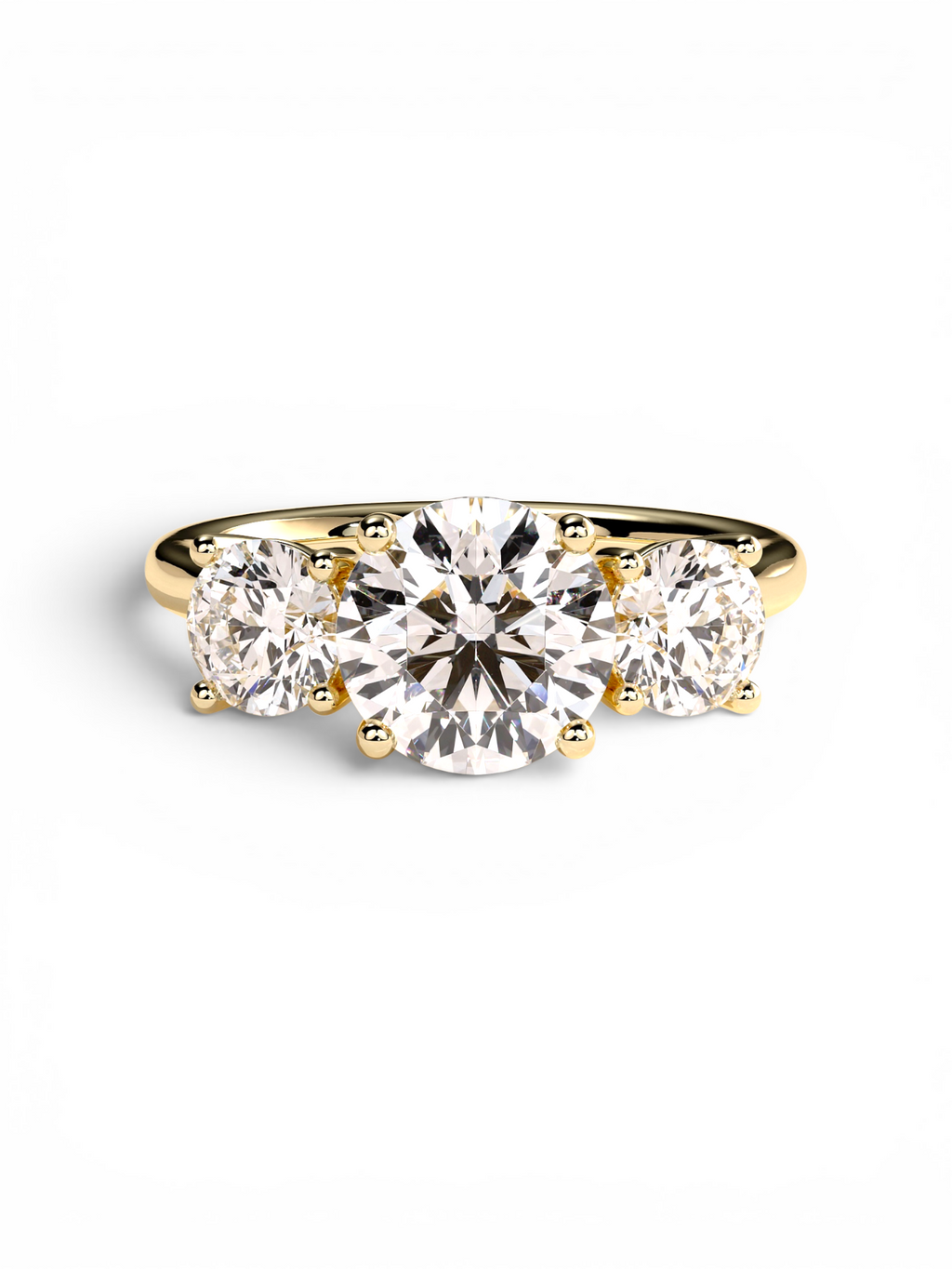 Three Wishes Solitaire ring