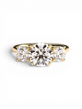 Three Wishes Solitaire ring