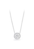 Classic Round Halo pendant