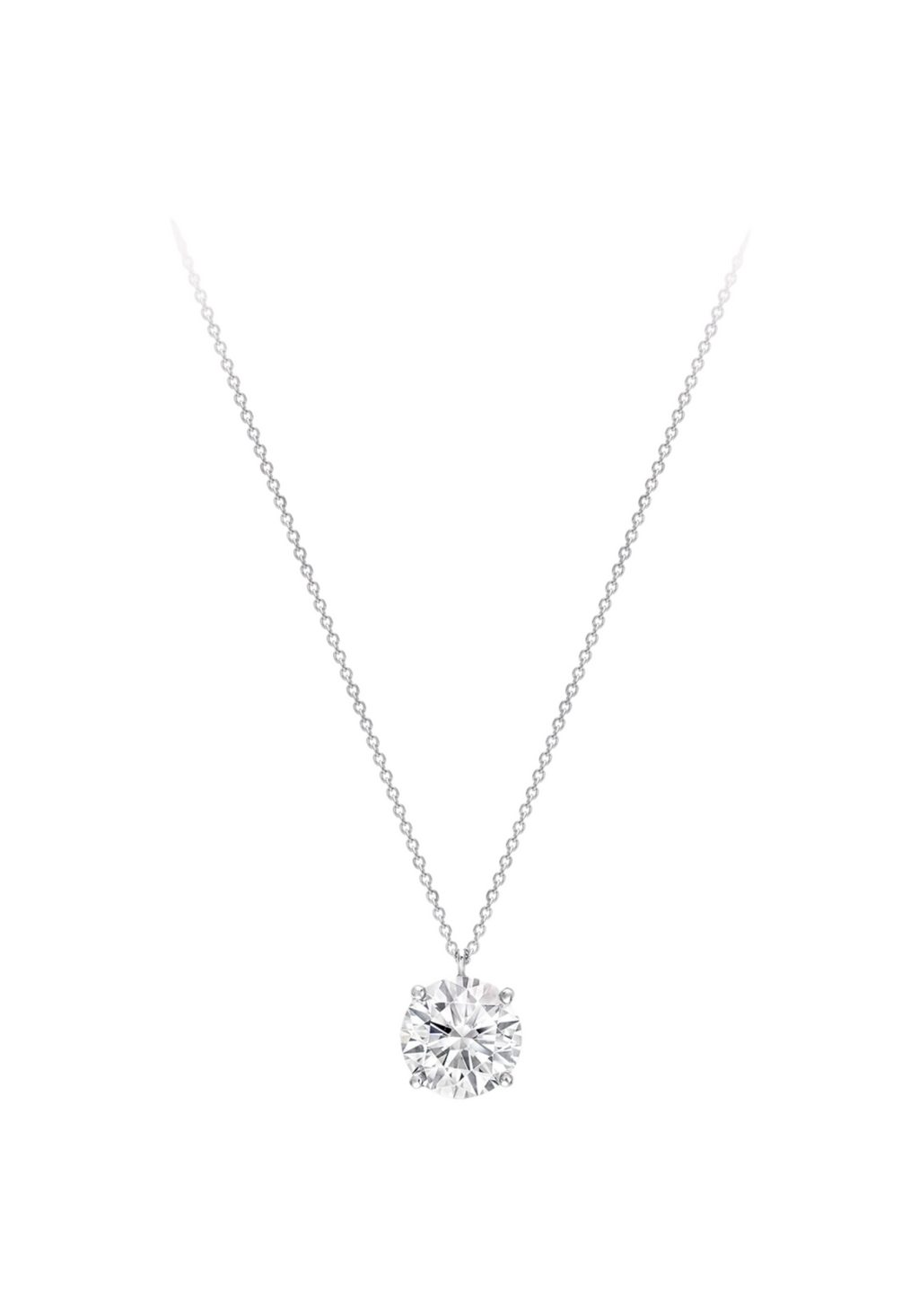 Round Brilliant Solitaire pendant
