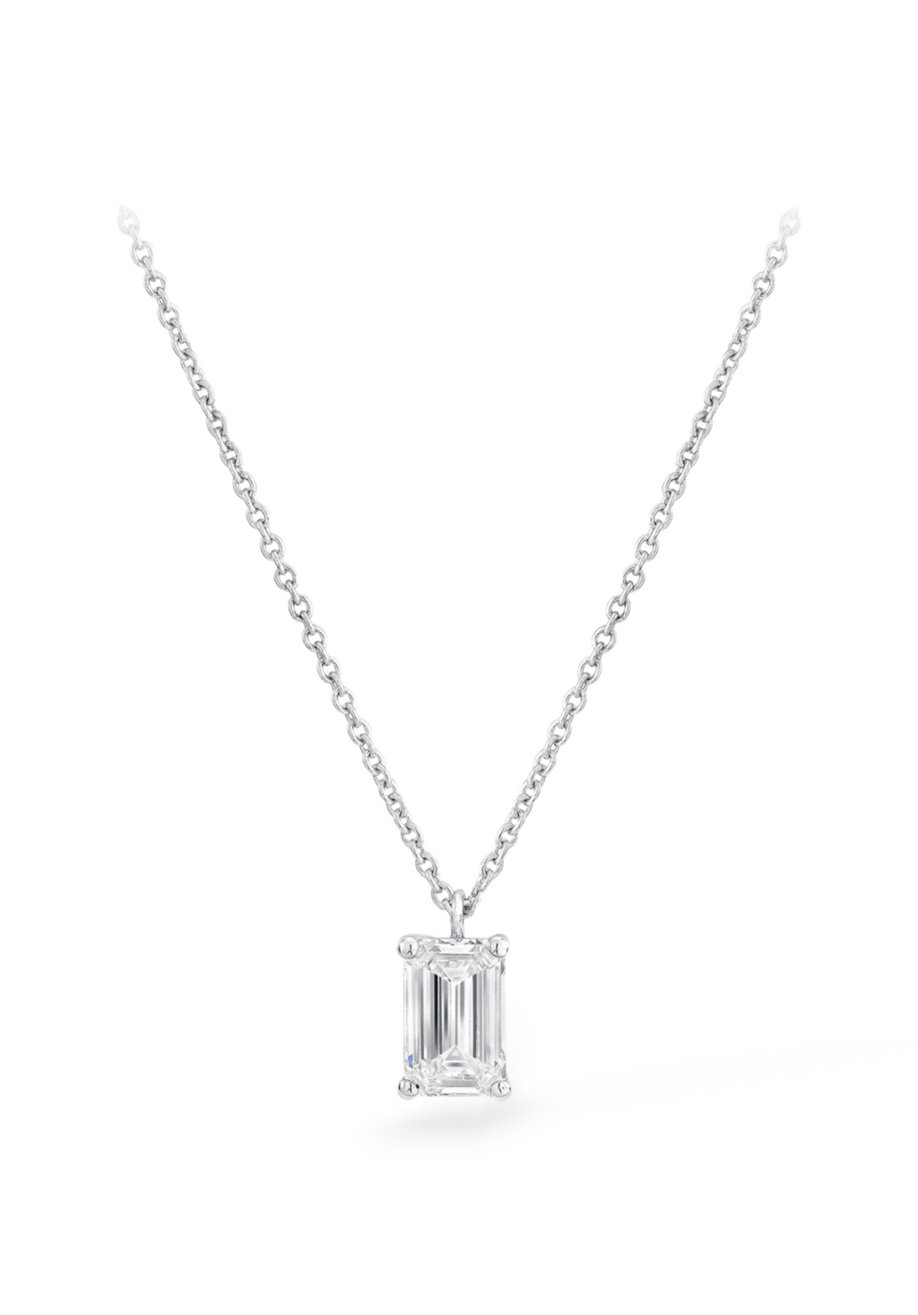 Emerald Solitaire pendant