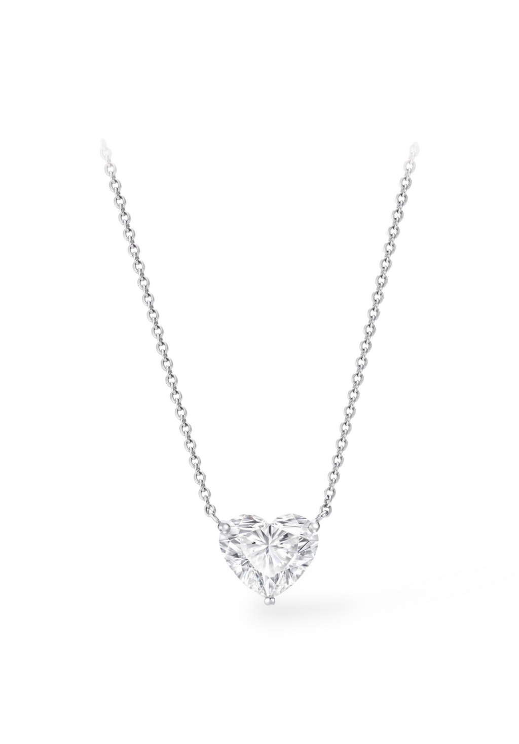 Heart Solitaire pendant