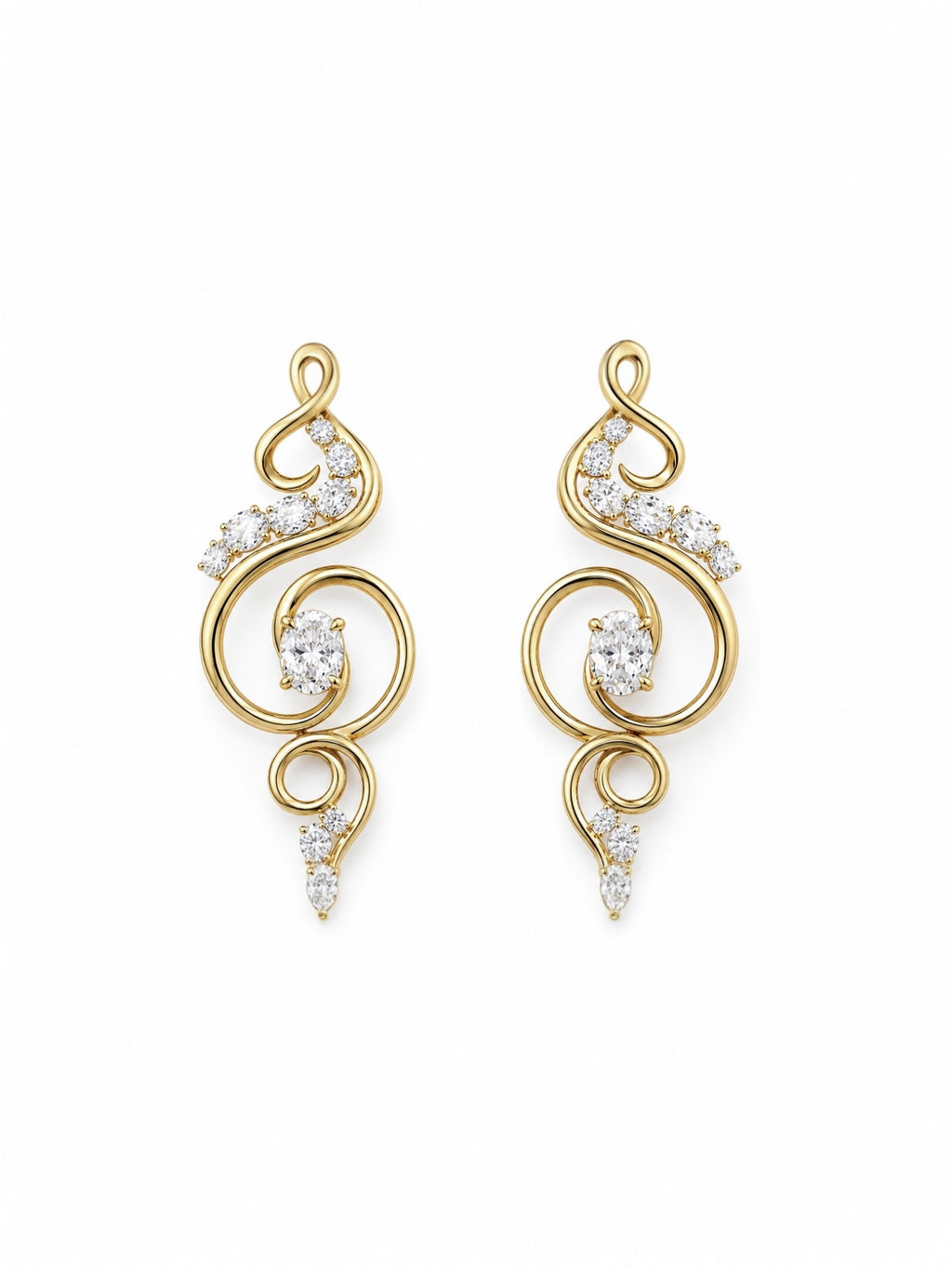 The Symphony Drop earrings