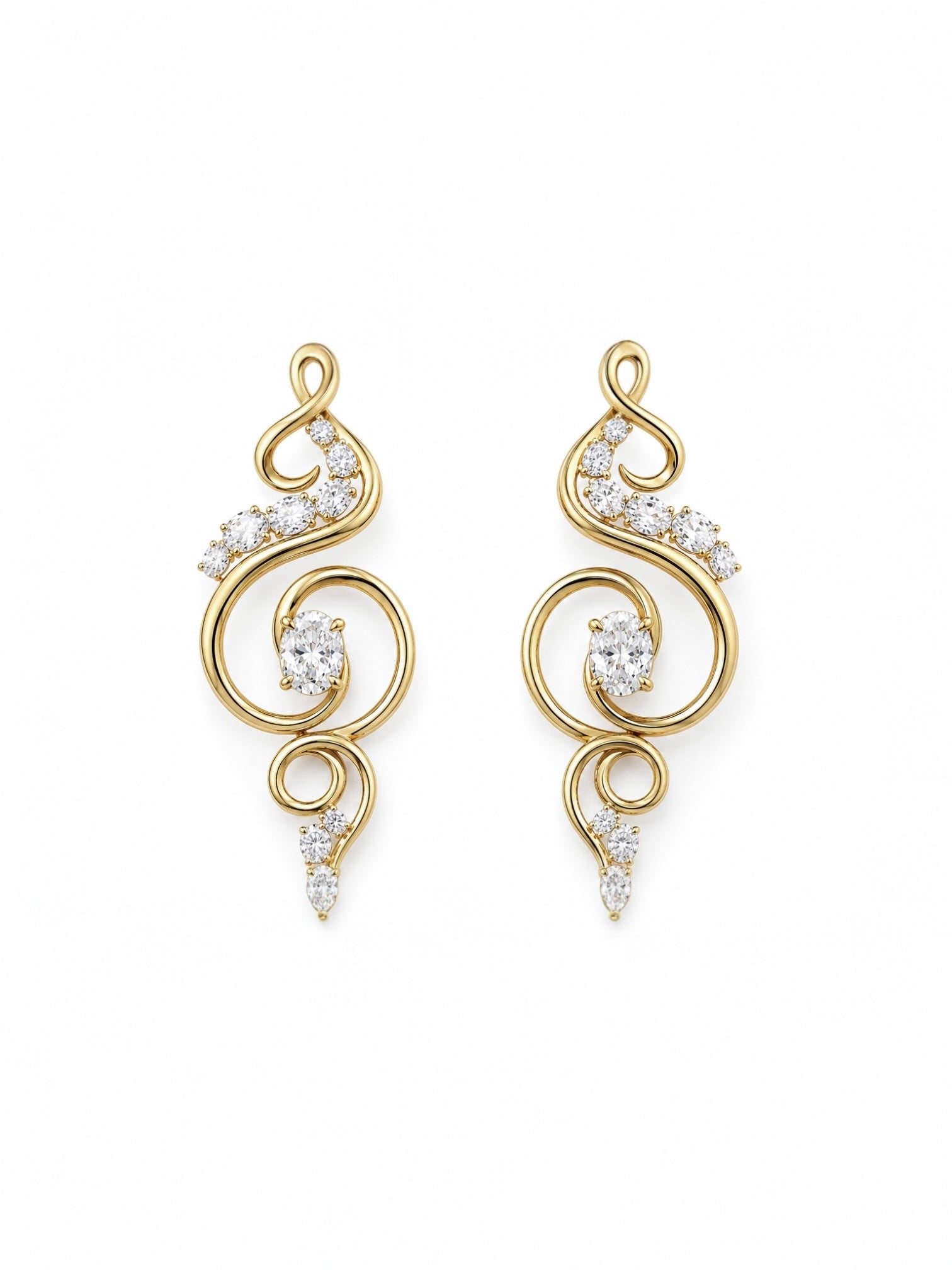 The Symphony Drop earrings