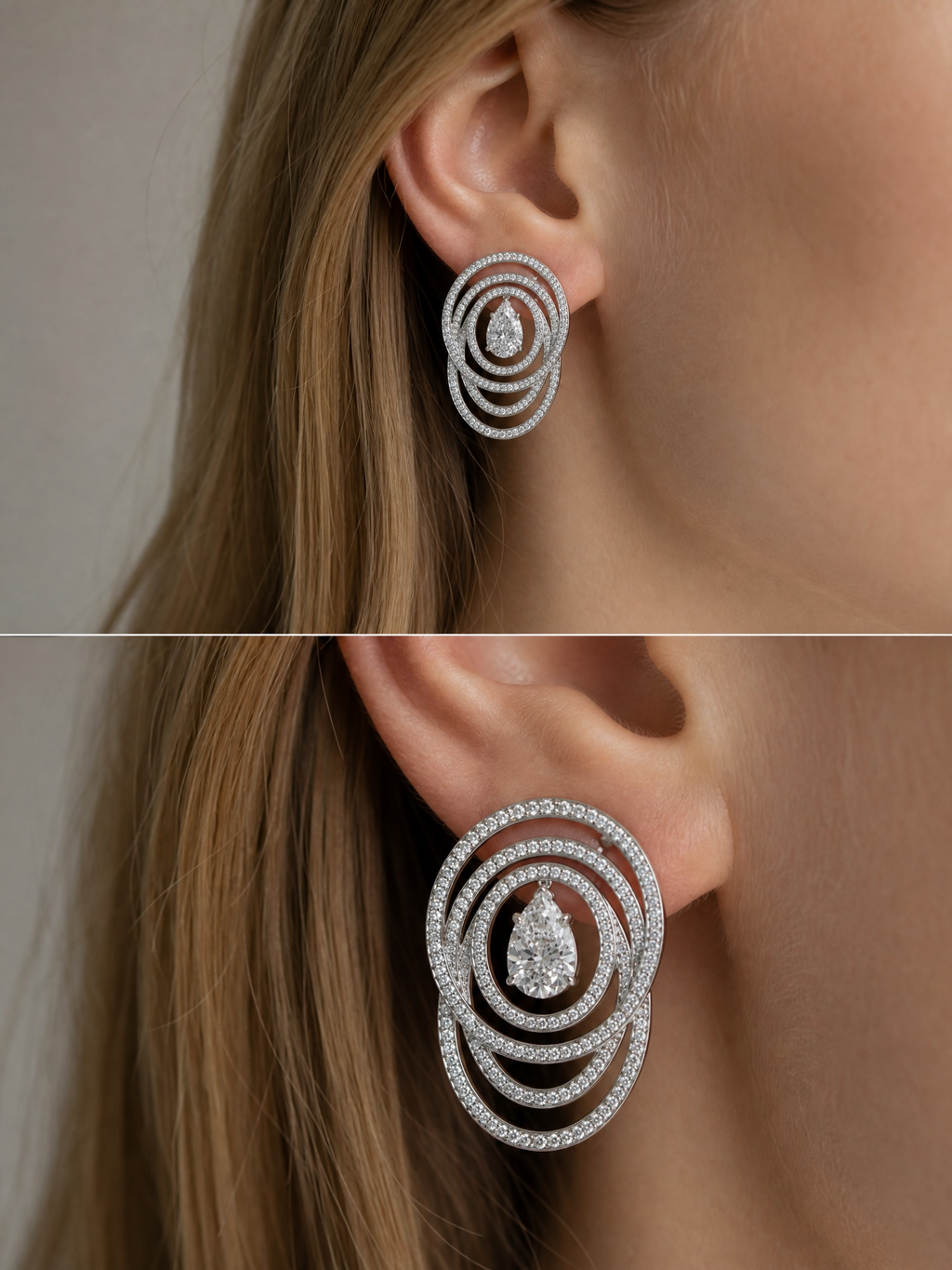 Stellar Orbit Statement earrings