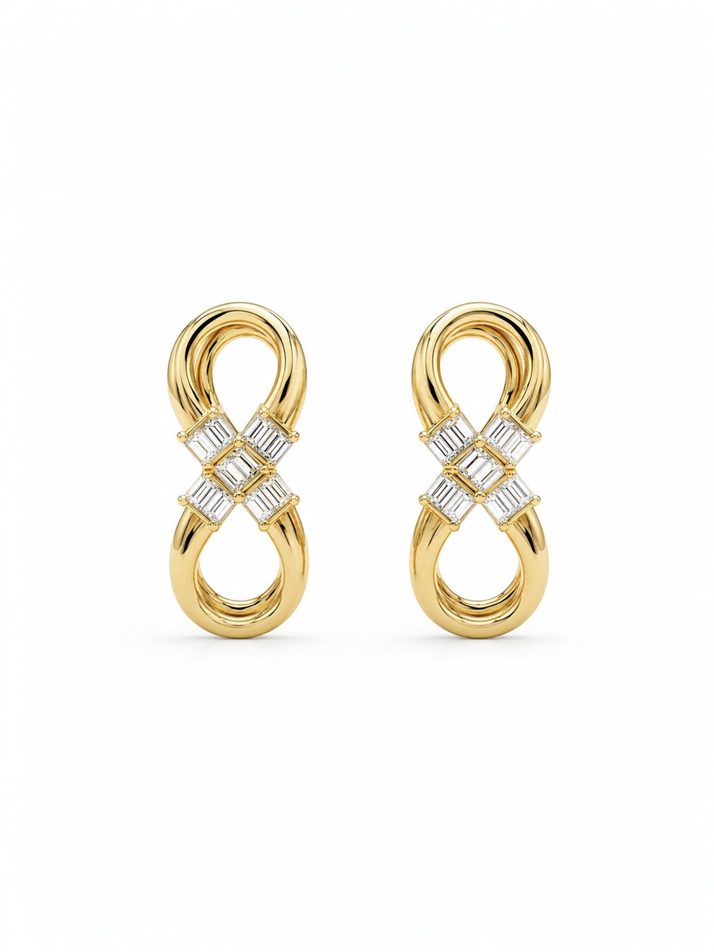 Eternal Ribbon earrings