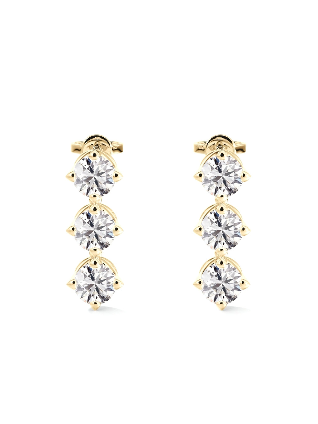 Three Wishes Drop earrings
