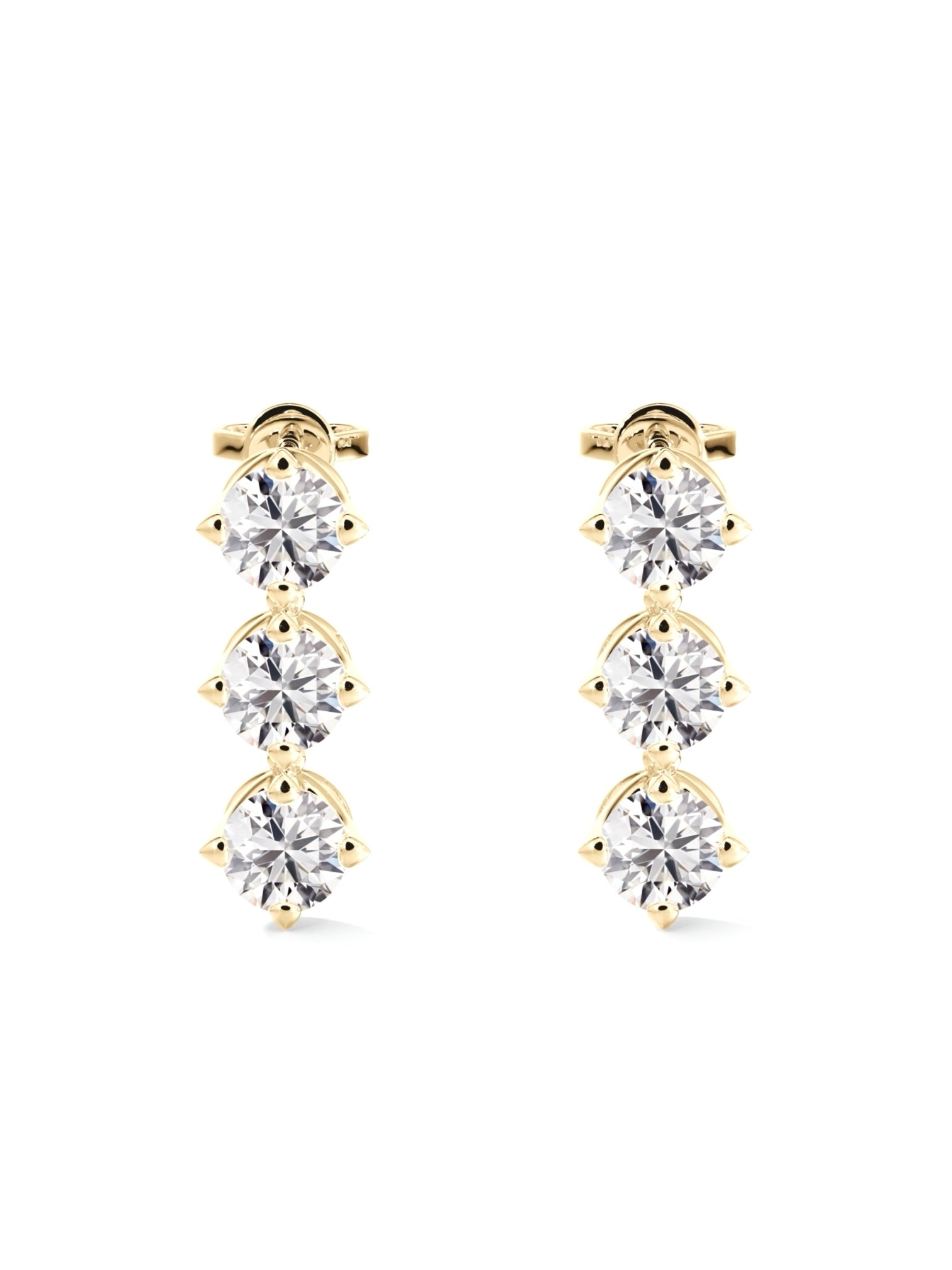 Three Wishes Drop earrings