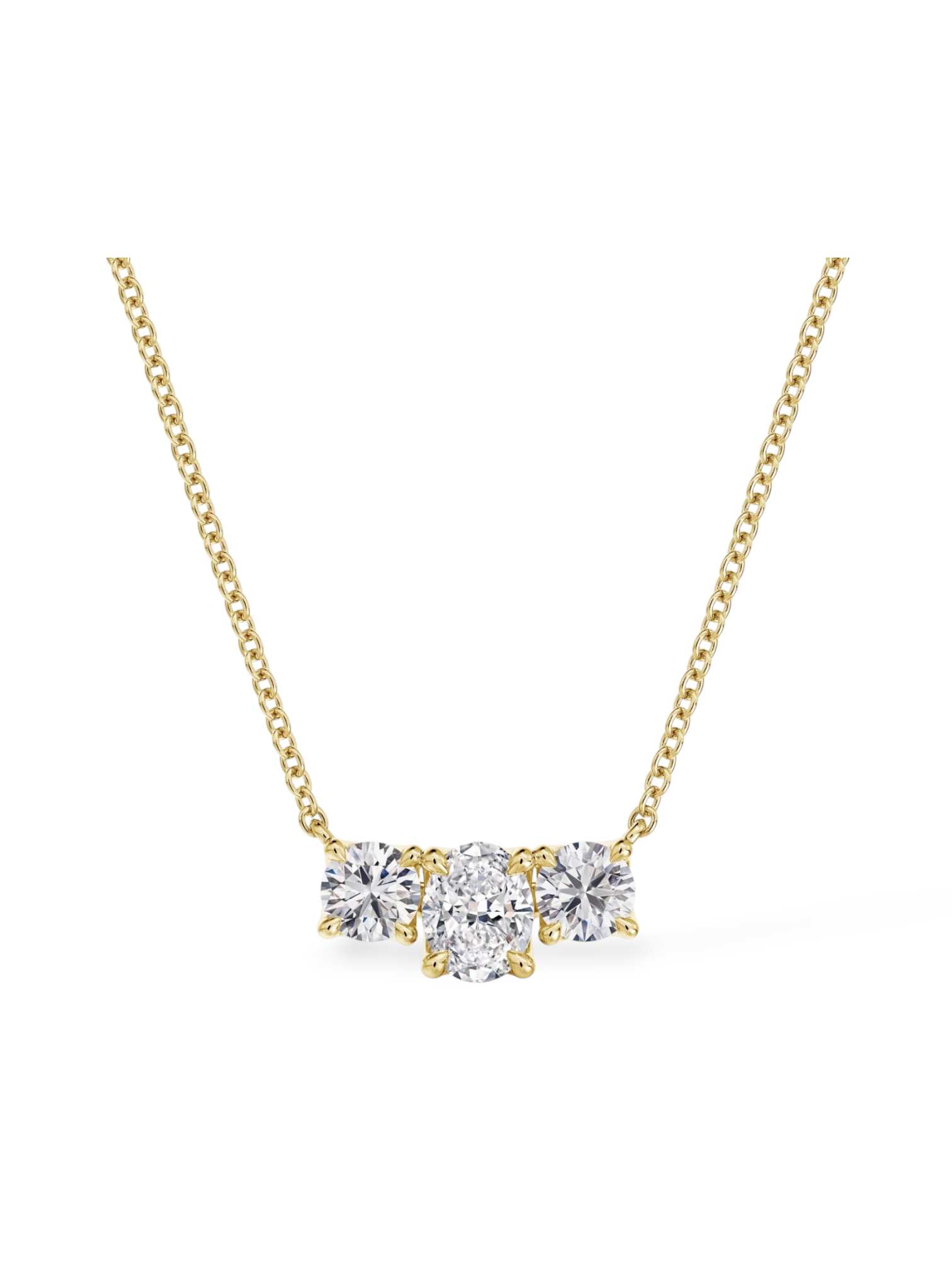 Trinity Oval pendant